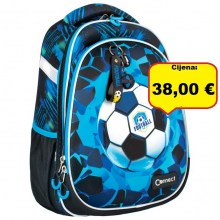 Ruksak školski anatomski lagan XT Football Blue